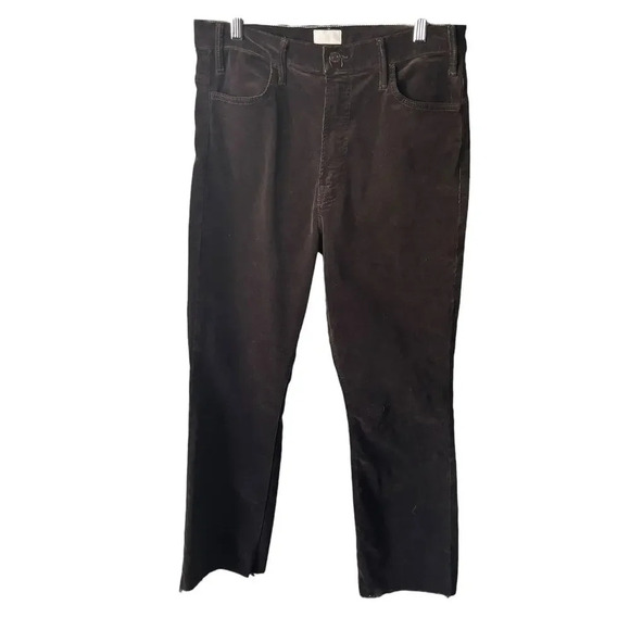 Mother The Hustler Ankle Fray Pants Hopscotch Mole Size 32 - Picture 4 of 7